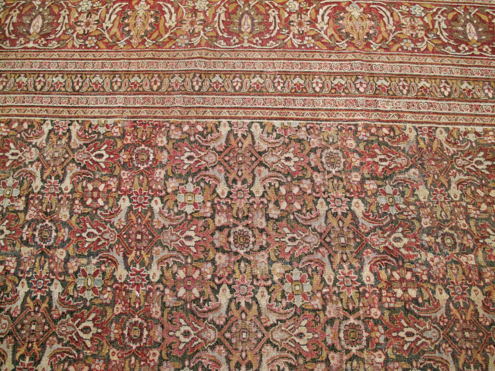 Antique Persian Khorassan Carpet, No.22424 - Galerie Shabab