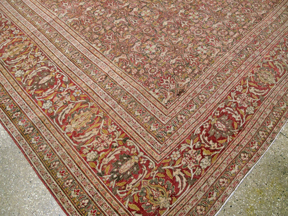 Antique Persian Khorassan Carpet, No.22424 - Galerie Shabab