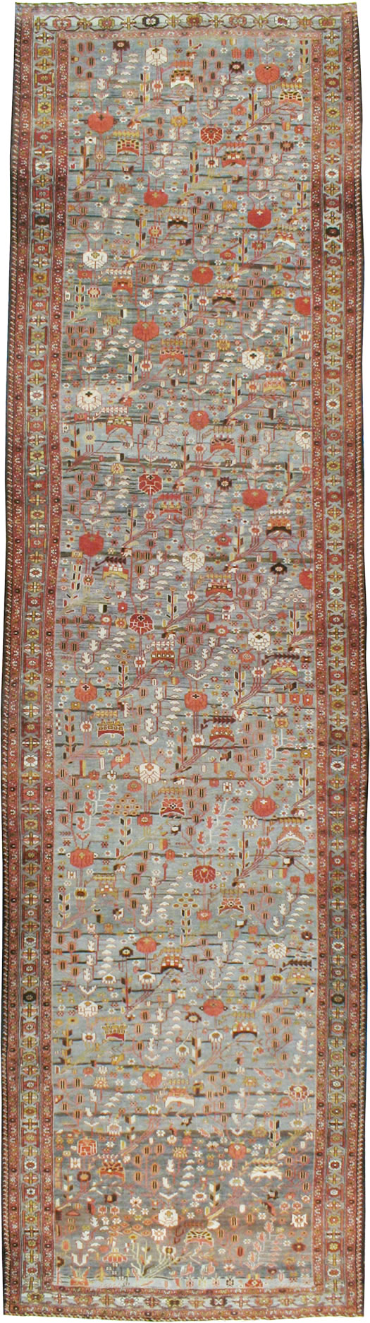 Antique Persian Bakhtiari Carpet, No.22425 - Galerie Shabab