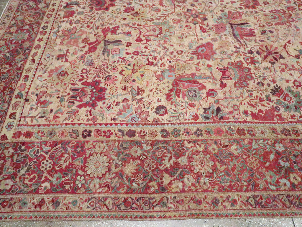 Antique Persia Mahal Carpet, No.22426 - Galerie Shabab
