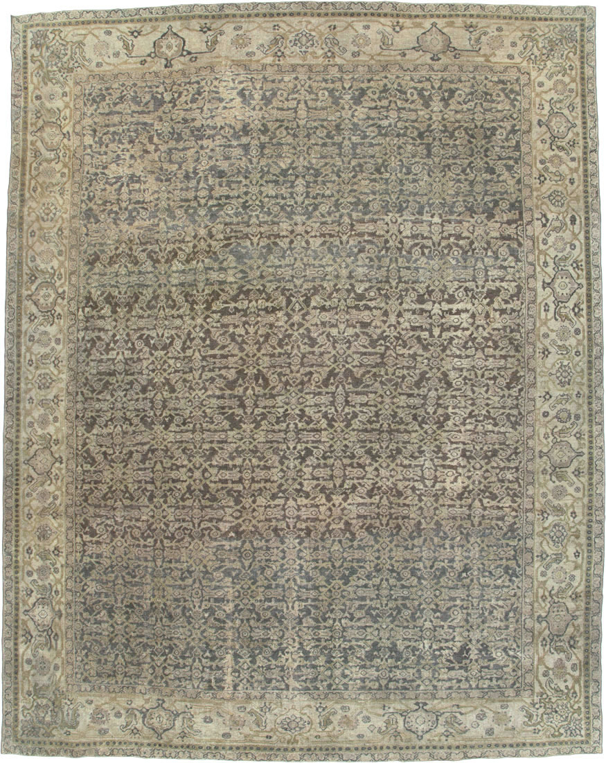 Antique Persian Mahal Carpet, No.22427 - Galerie Shabab