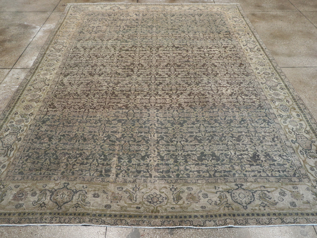Antique Persian Mahal Carpet, No.22427 - Galerie Shabab
