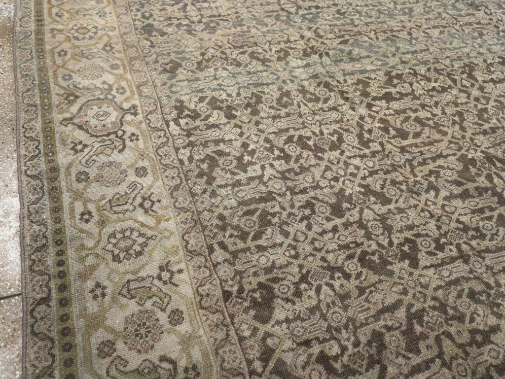 Antique Persian Mahal Carpet, No.22427 - Galerie Shabab