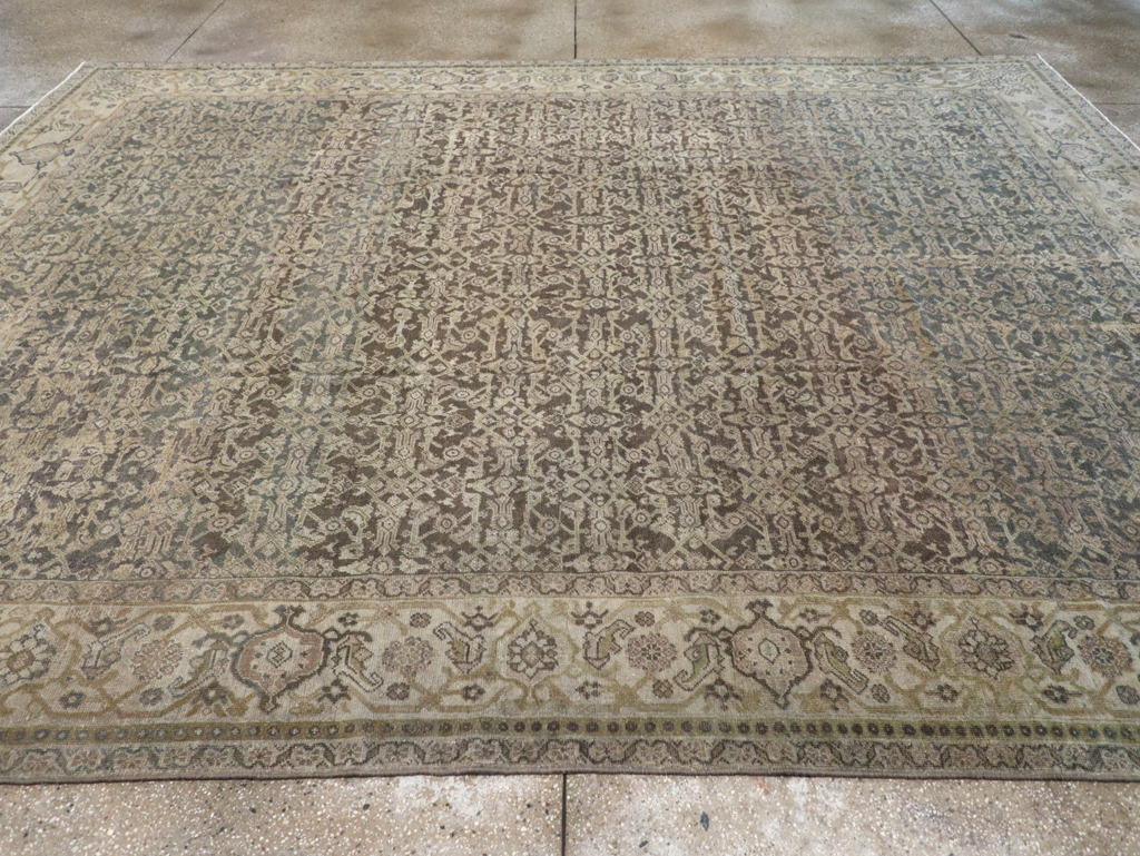 Antique Persian Mahal Carpet, No.22427 - Galerie Shabab