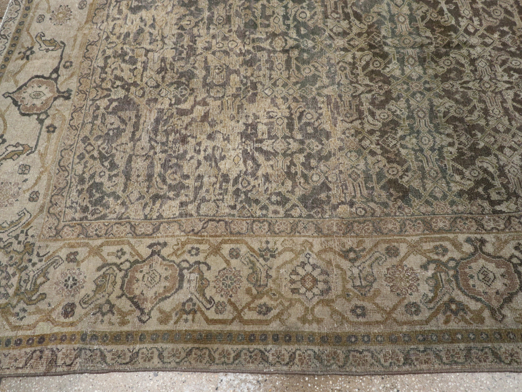 Antique Persian Mahal Carpet, No.22427 - Galerie Shabab