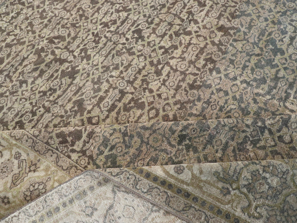 Antique Persian Mahal Carpet, No.22427 - Galerie Shabab