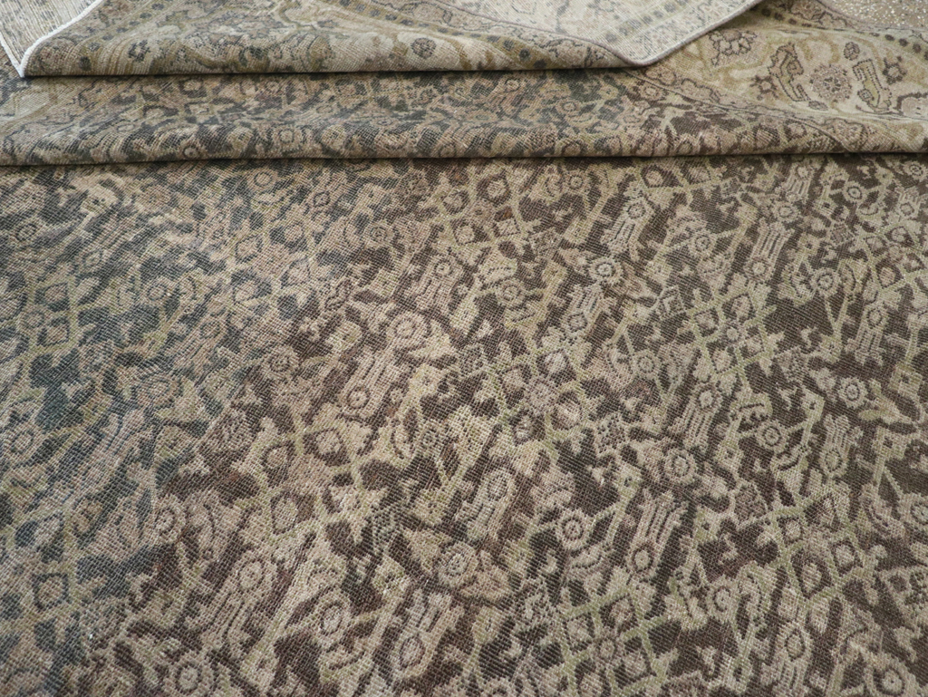 Antique Persian Mahal Carpet, No.22427 - Galerie Shabab