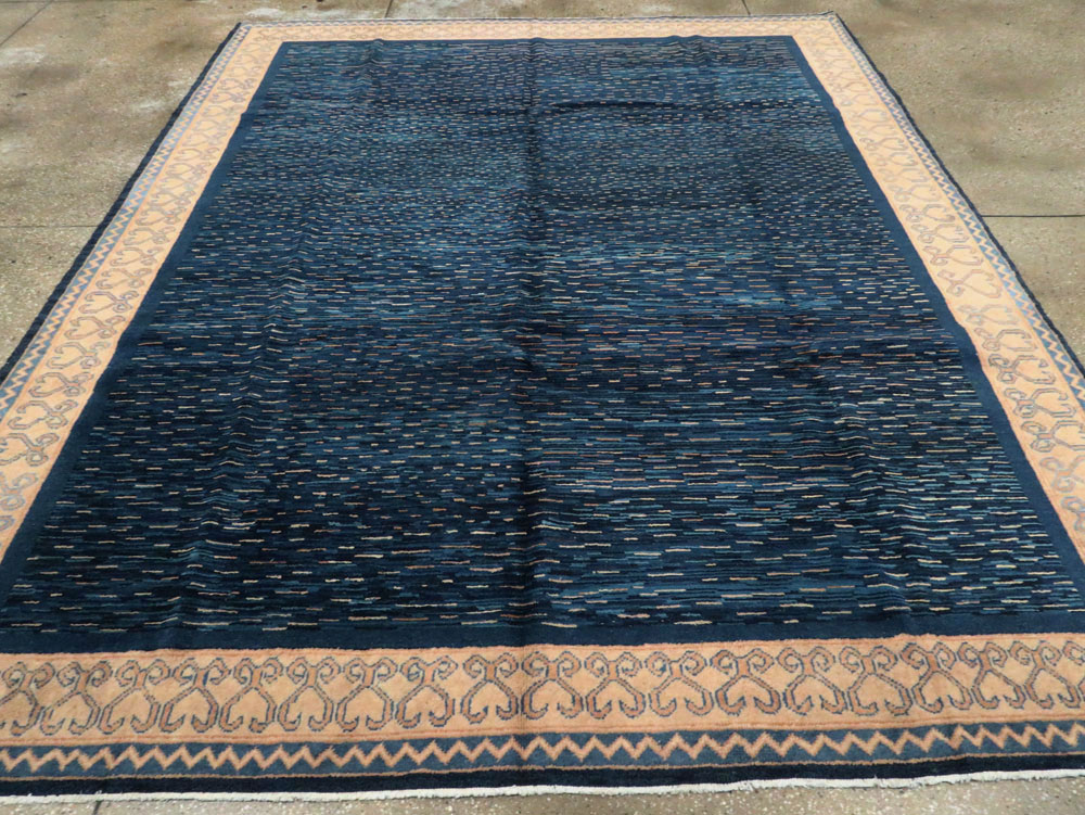 Vintage Chinese Art Deco Rug, No.22428 - Galerie Shabab