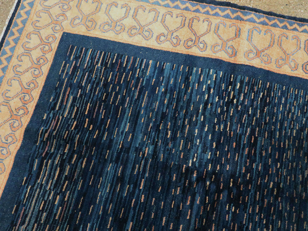 Vintage Chinese Art Deco Rug, No.22428 - Galerie Shabab