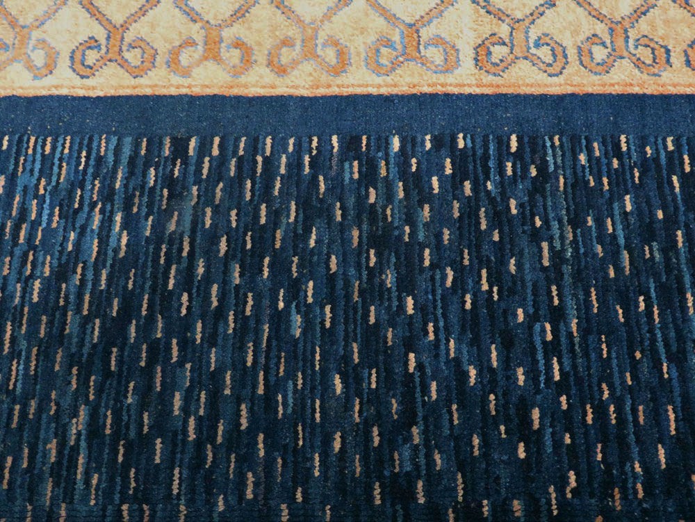 Vintage Chinese Art Deco Rug, No.22428 - Galerie Shabab