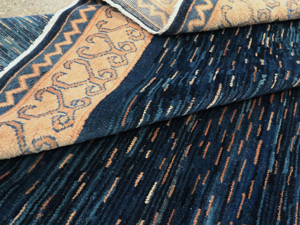 Vintage Chinese Art Deco Rug, No.22428 - Galerie Shabab