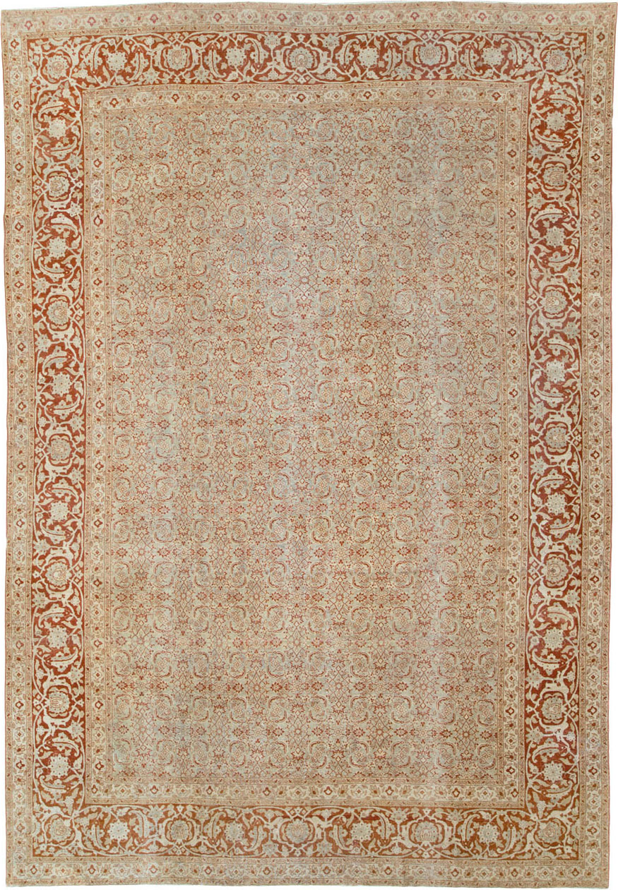 Antique Persian Tabriz Carpet, No.22429 - Galerie Shabab