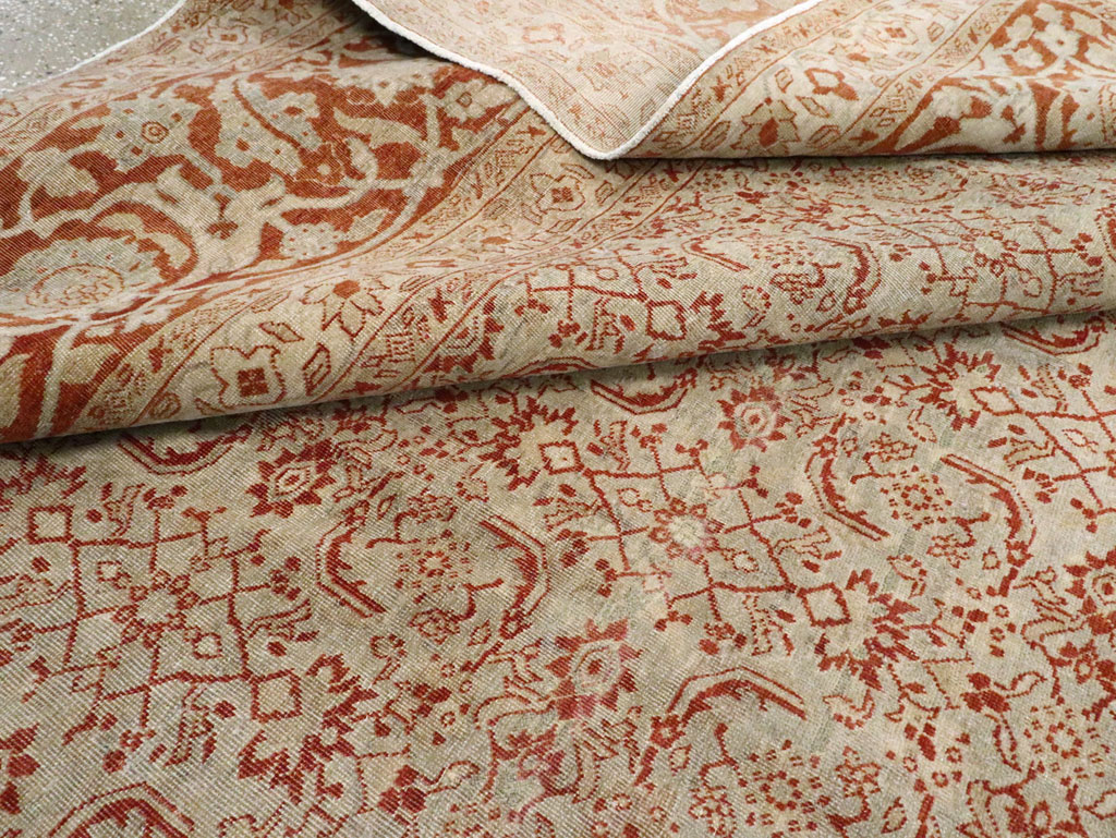 Antique Persian Tabriz Carpet, No.22429 - Galerie Shabab