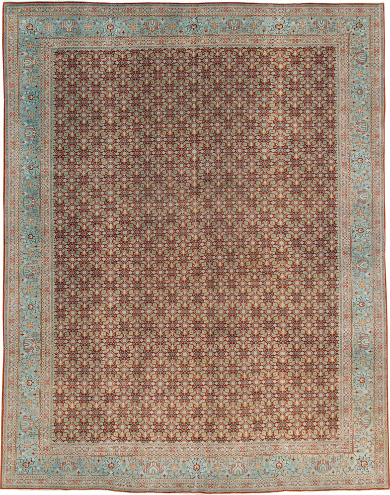 Antique Tabriz Carpet, No.22435 - Galerie Shabab