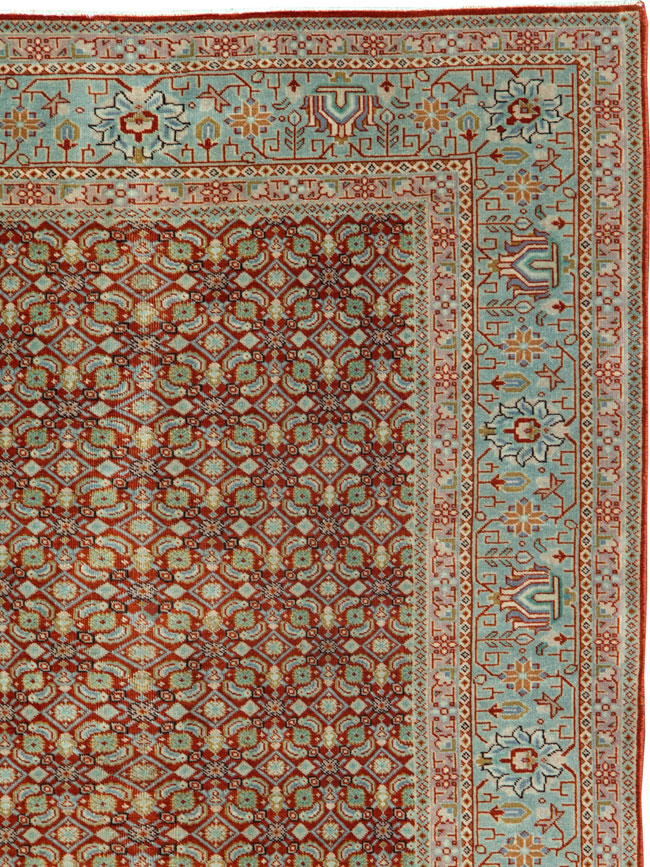Antique Tabriz Carpet, No.22435 - Galerie Shabab