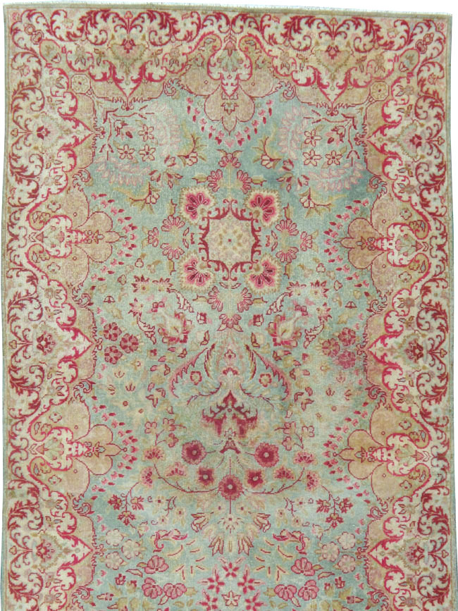 Vintage Persian Lavar Kerman Runner, No.22437 - Galerie Shabab