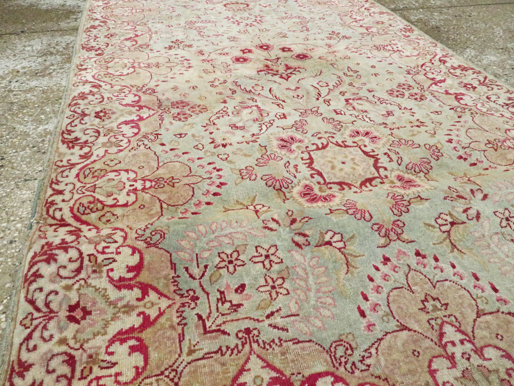 Vintage Persian Lavar Kerman Runner, No.22437 - Galerie Shabab
