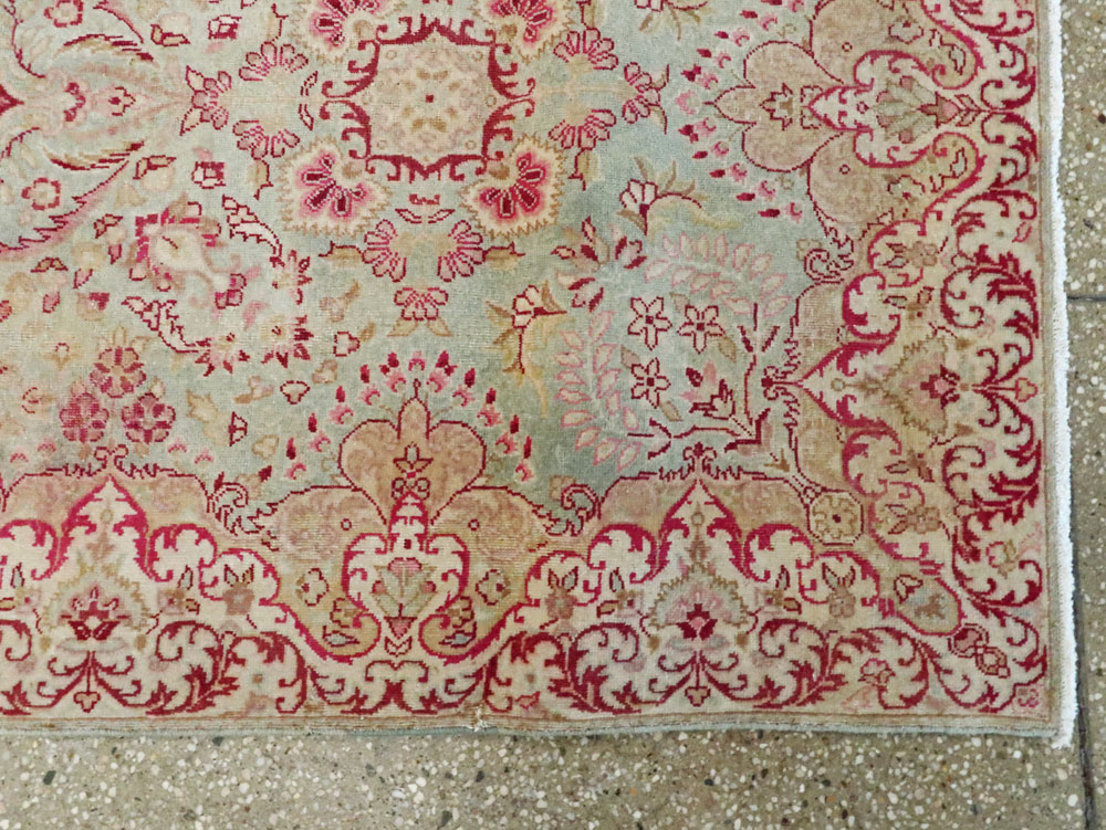 Vintage Persian Lavar Kerman Runner, No.22437 - Galerie Shabab