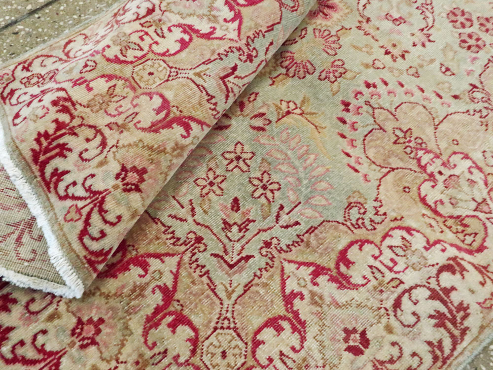 Vintage Persian Lavar Kerman Runner, No.22437 - Galerie Shabab