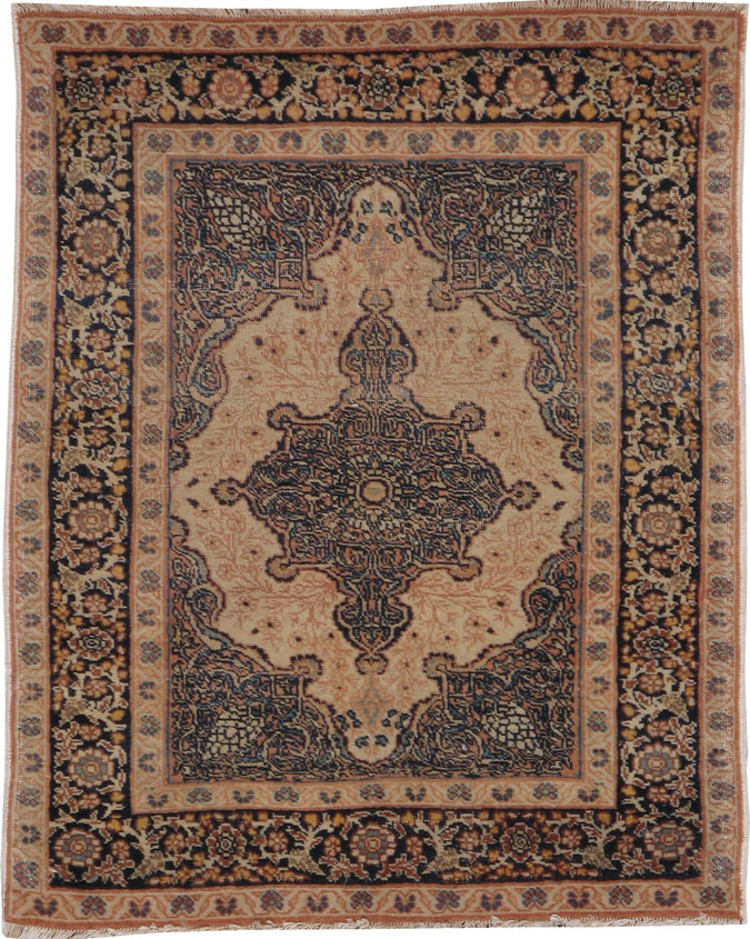 Antique Persian Tabriz Hagi Jalili Rug, No.22440 - Galerie Shabab