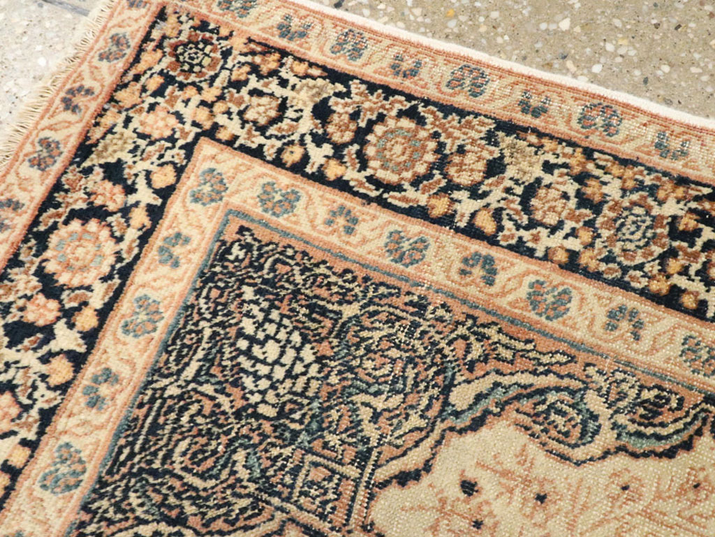 Antique Persian Tabriz Hagi Jalili Rug, No.22440 - Galerie Shabab