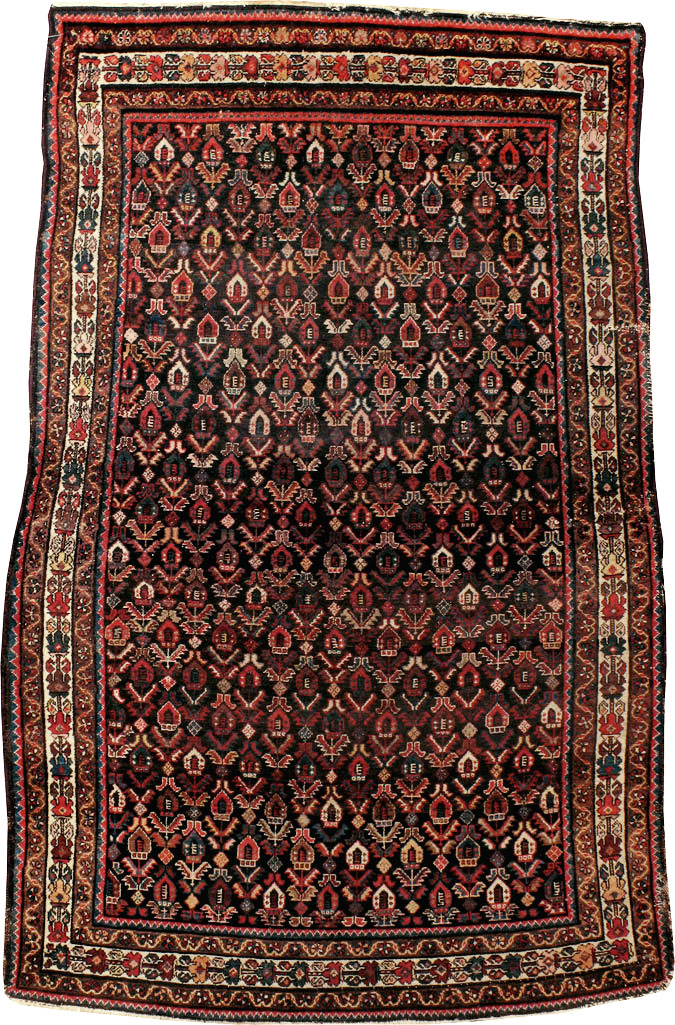 Antique Persian Kurdish Rug, No.22445 - Galerie Shabab