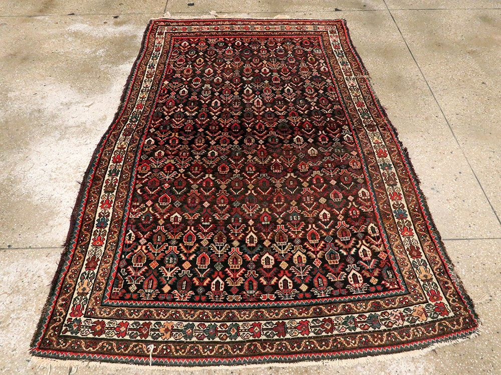 Antique Persian Kurdish Rug, No.22445 - Galerie Shabab