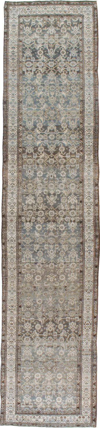 Vintage Persian Malayer Runner, No.22447 - Galerie Shabab
