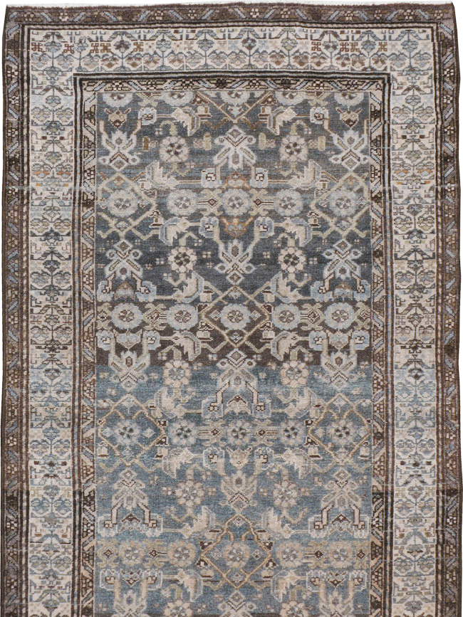 Vintage Persian Malayer Runner, No.22447 - Galerie Shabab