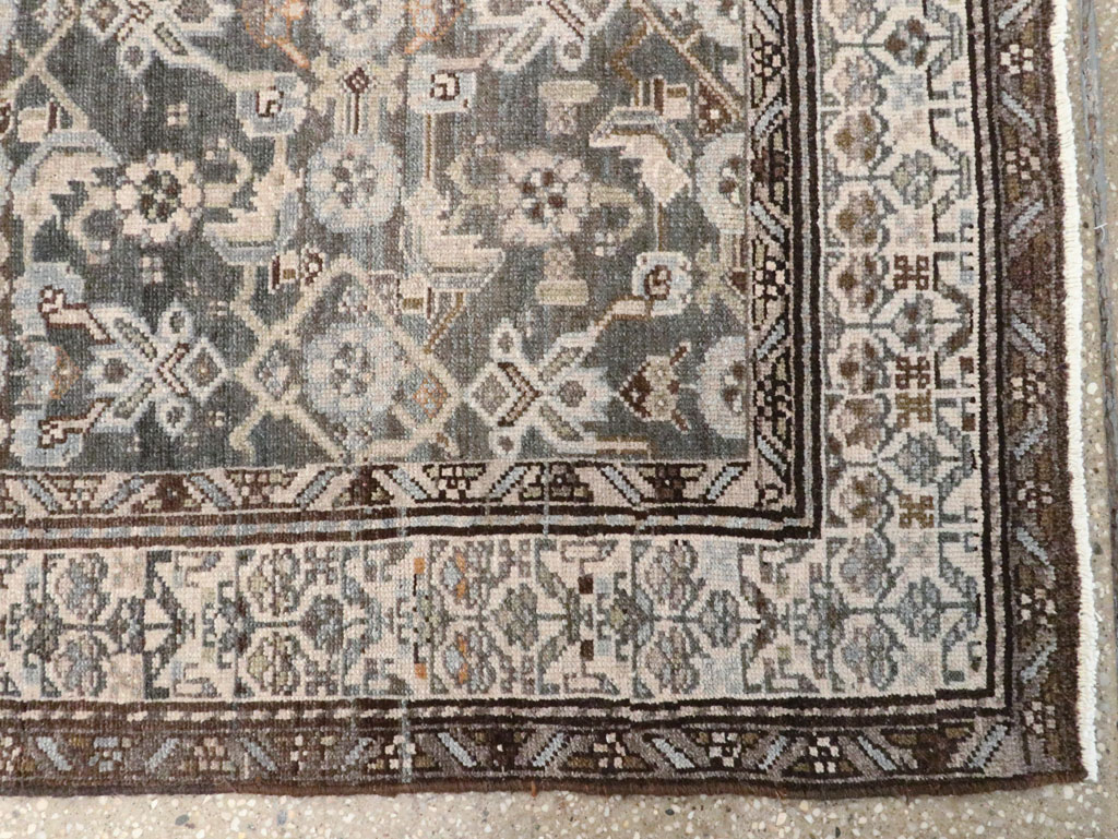 Vintage Persian Malayer Runner, No.22447 - Galerie Shabab