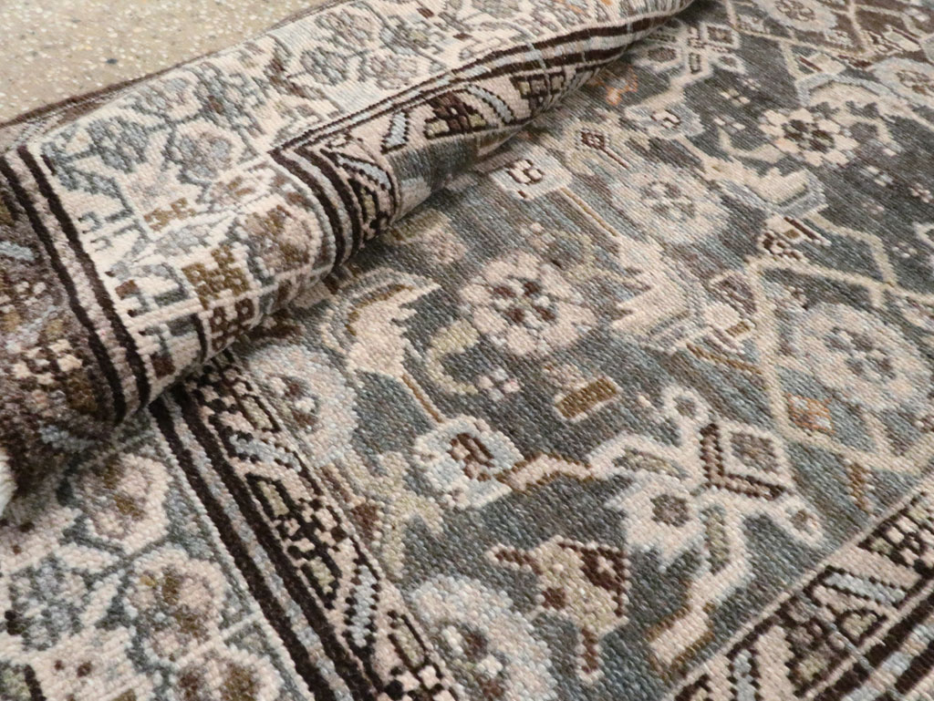 Vintage Persian Malayer Runner, No.22447 - Galerie Shabab