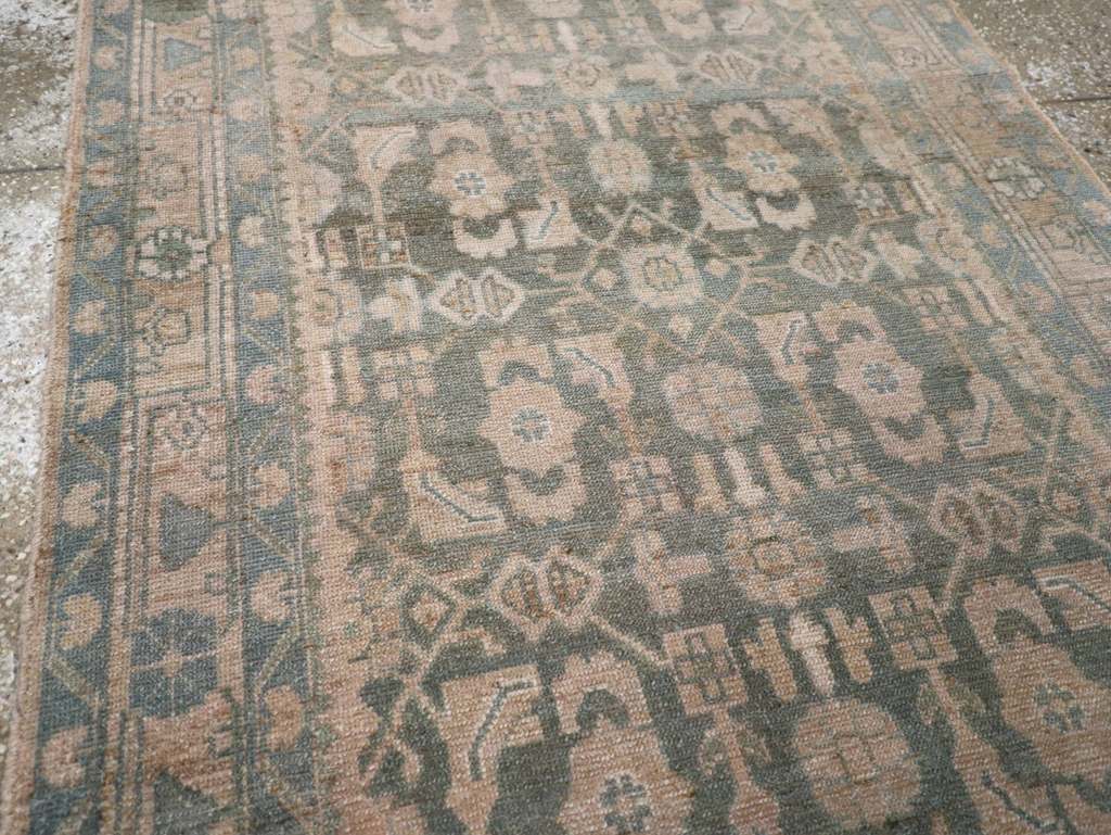 Vintage Persian Malayer Runner, No.22449 - Galerie Shabab