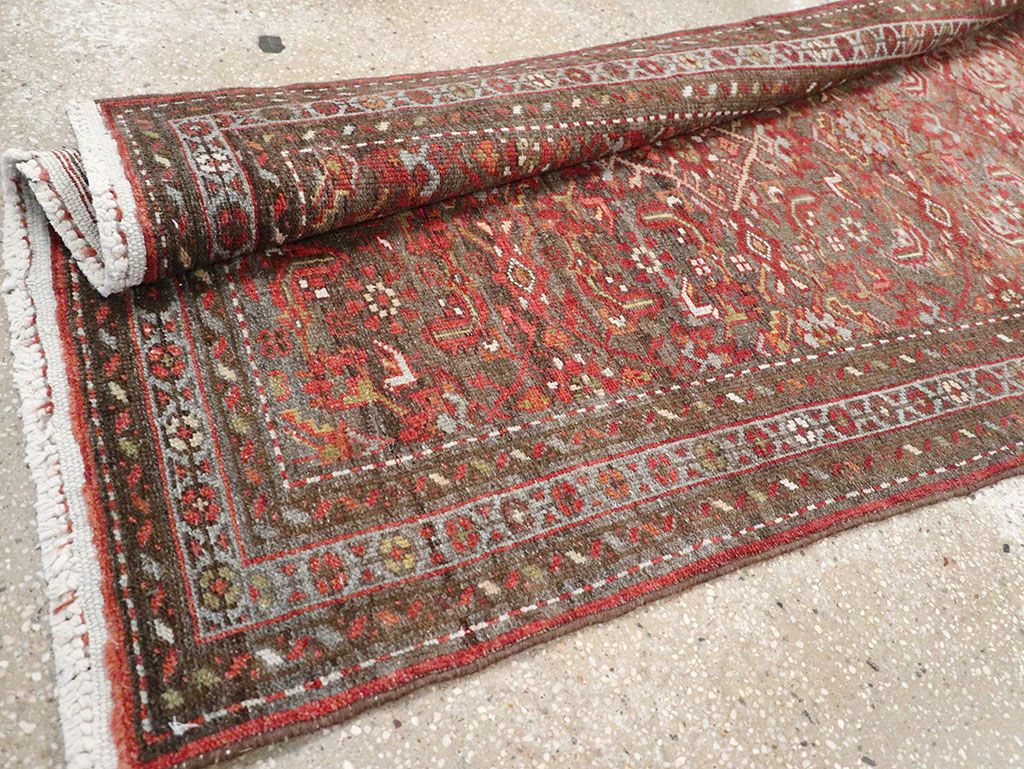 Vintage Persian Malayer Runner, No.22450 - Galerie Shabab