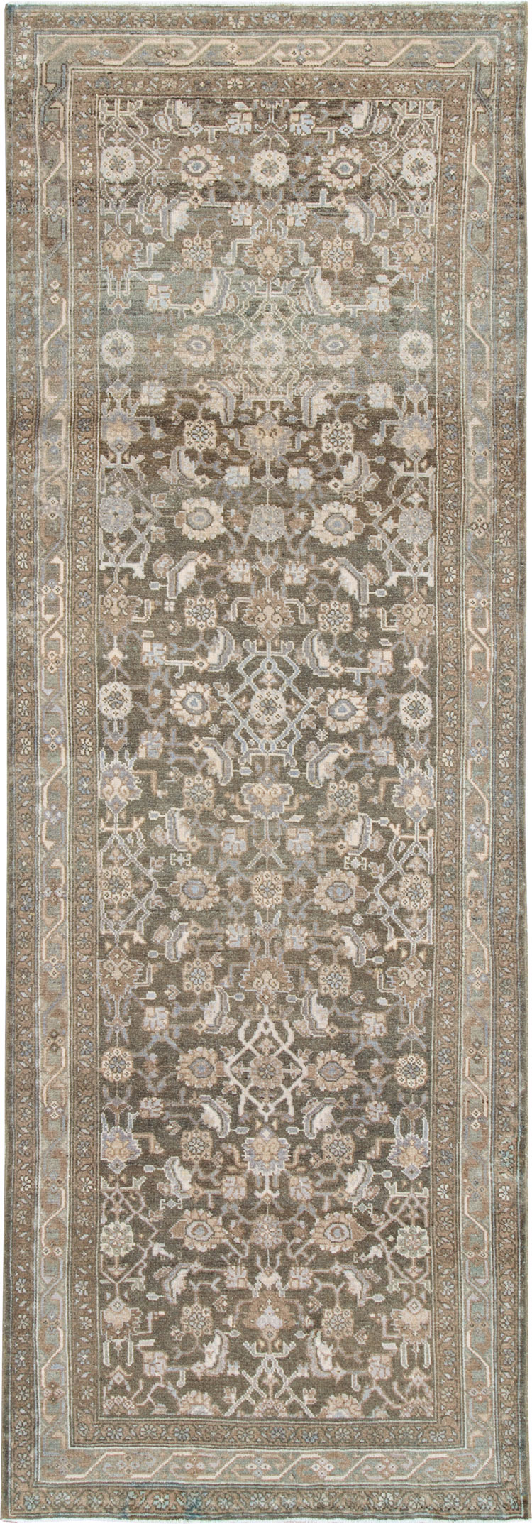 Vintage Persian Malayer Runner, No.22451 - Galerie Shabab