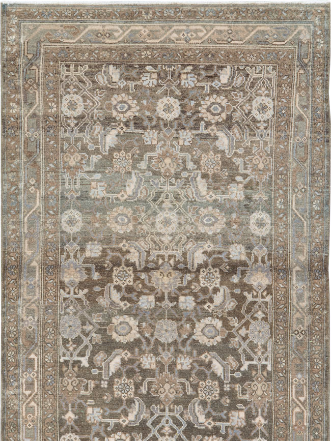 Vintage Persian Malayer Runner, No.22451 - Galerie Shabab