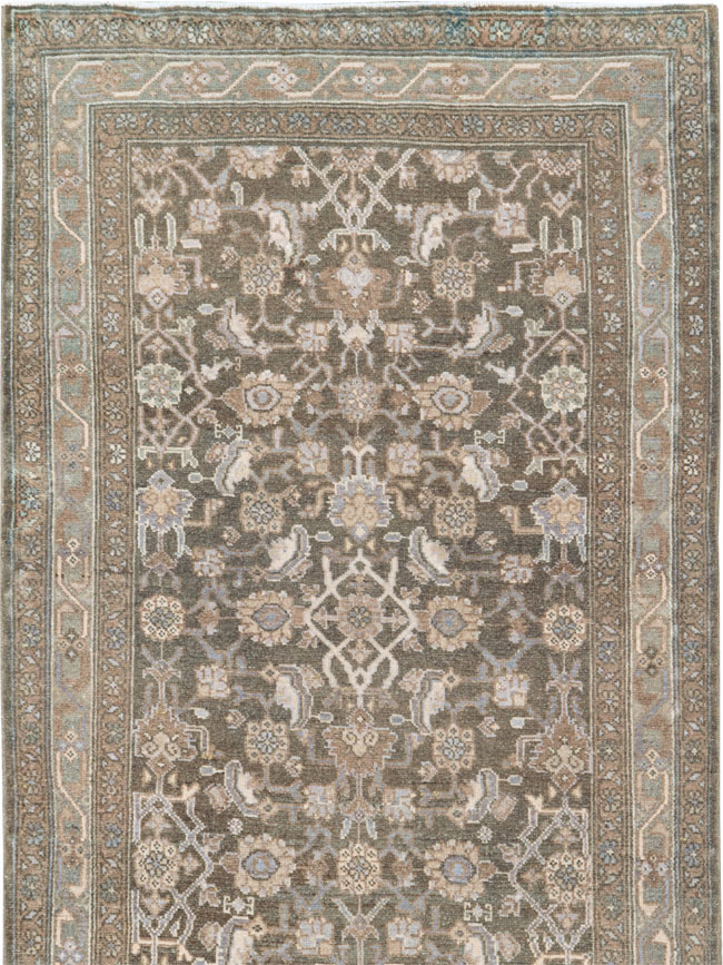 Vintage Persian Malayer Runner, No.22451 - Galerie Shabab
