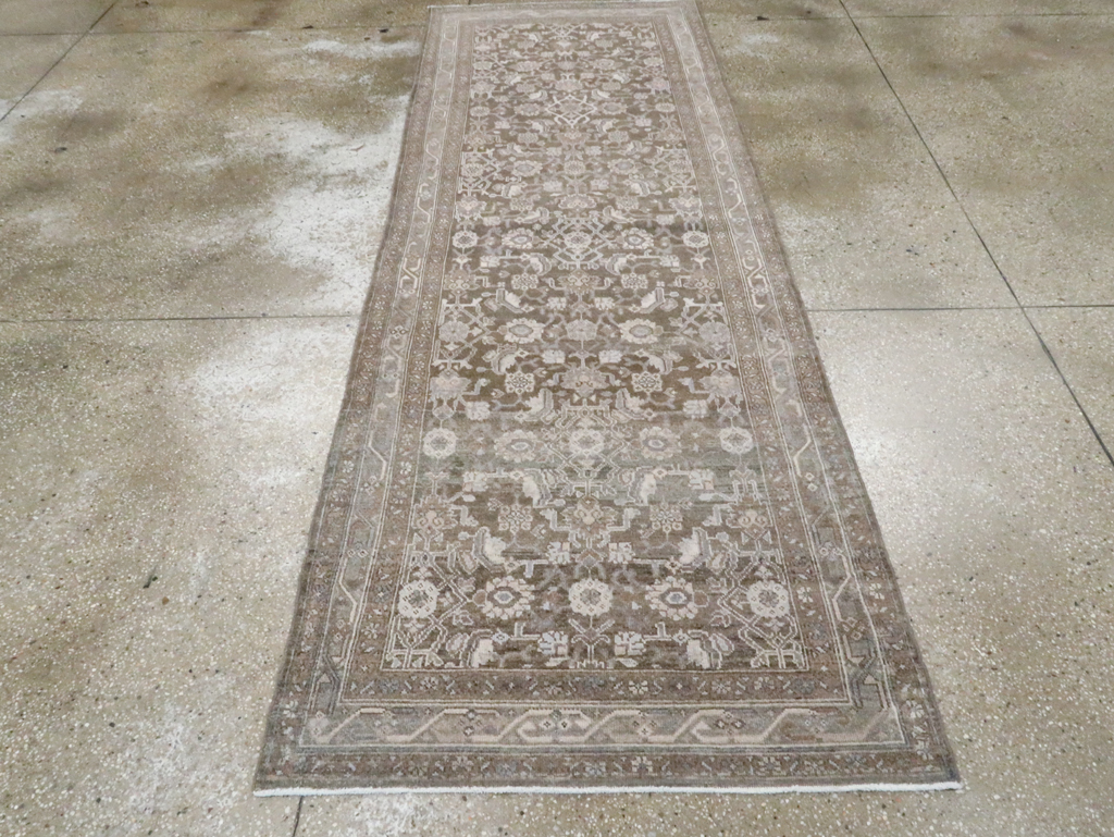 Vintage Persian Malayer Runner, No.22451 - Galerie Shabab