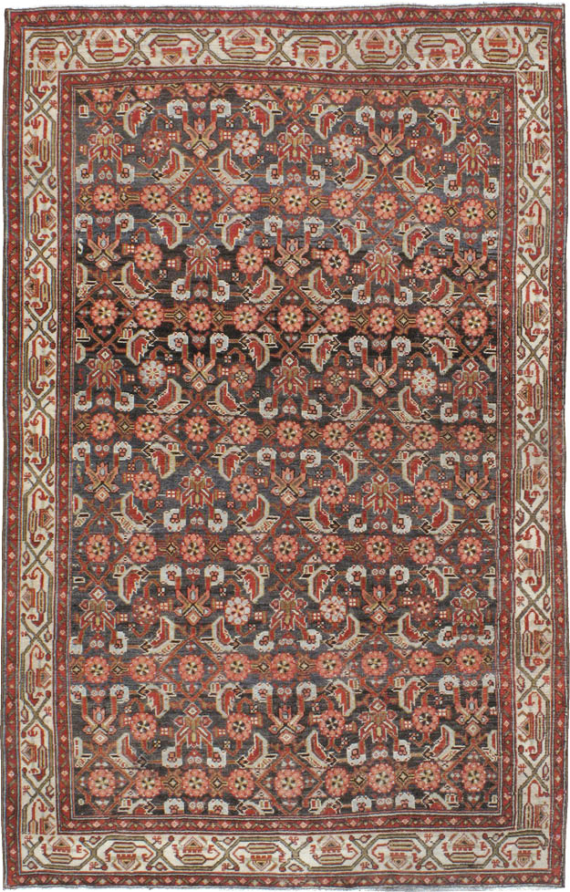 Vintage Persian Malayer Rug, No.22452 - Galerie Shabab