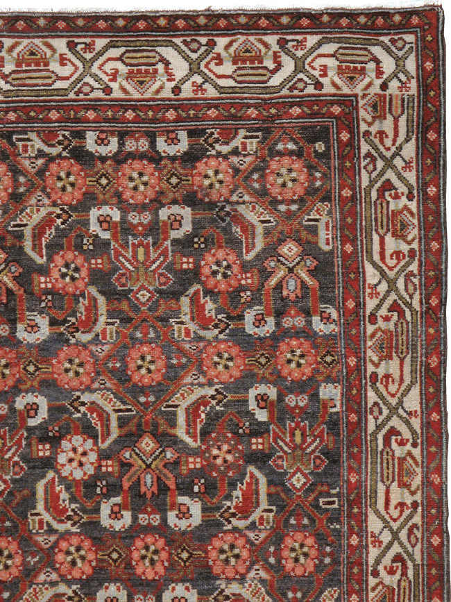 Vintage Persian Malayer Rug, No.22452 - Galerie Shabab