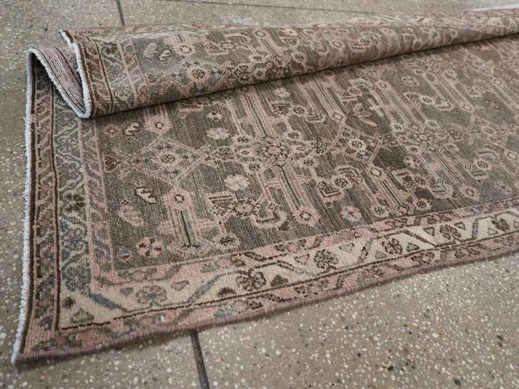 Vintage Persian Malayer Long Runner, No.22459 - Galerie Shabab
