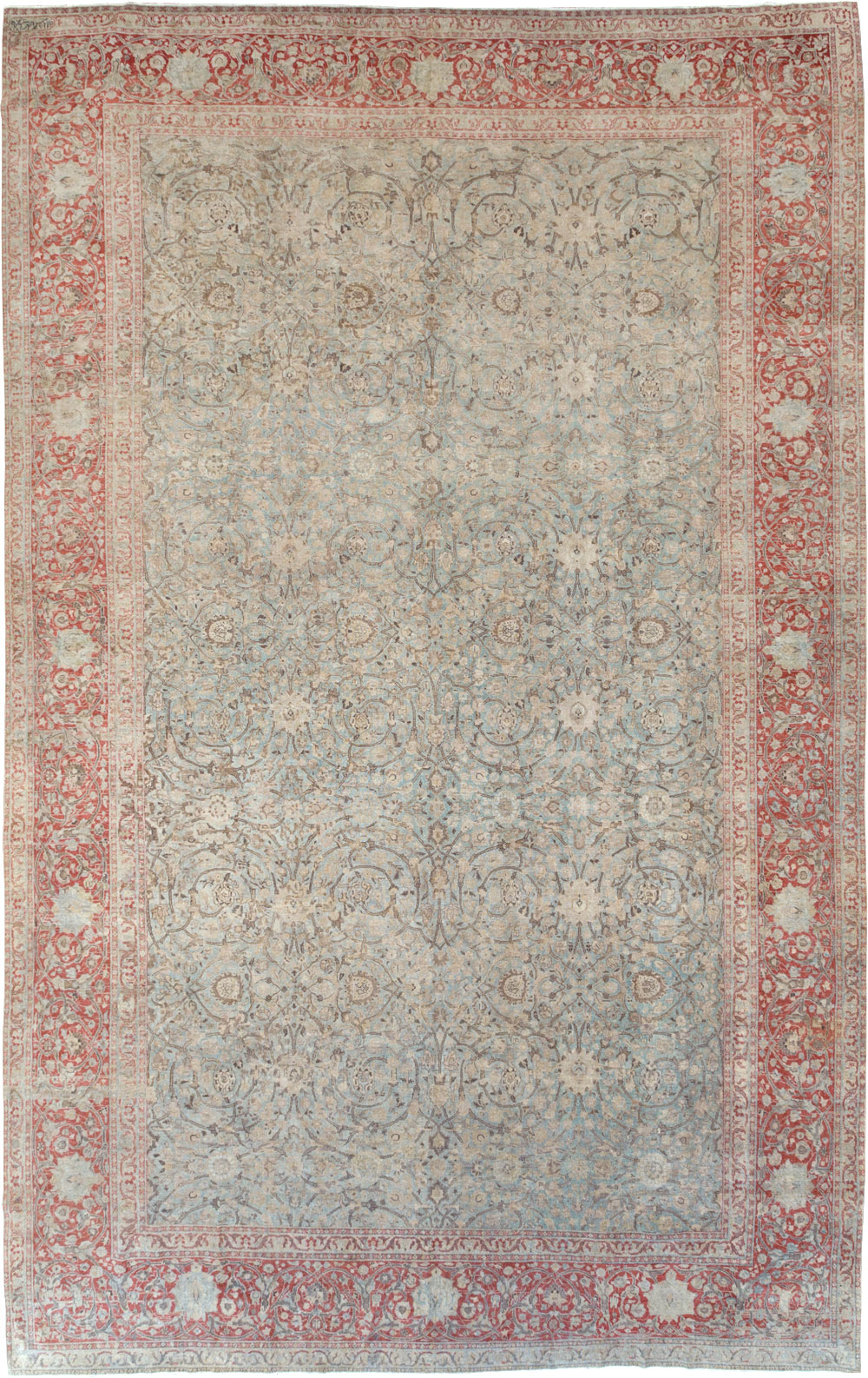 Antique Persian Oversize Tabriz Carpet, No.22460 - Galerie Shabab