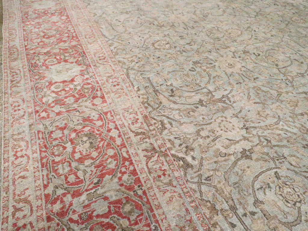 Antique Persian Oversize Tabriz Carpet, No.22460 - Galerie Shabab
