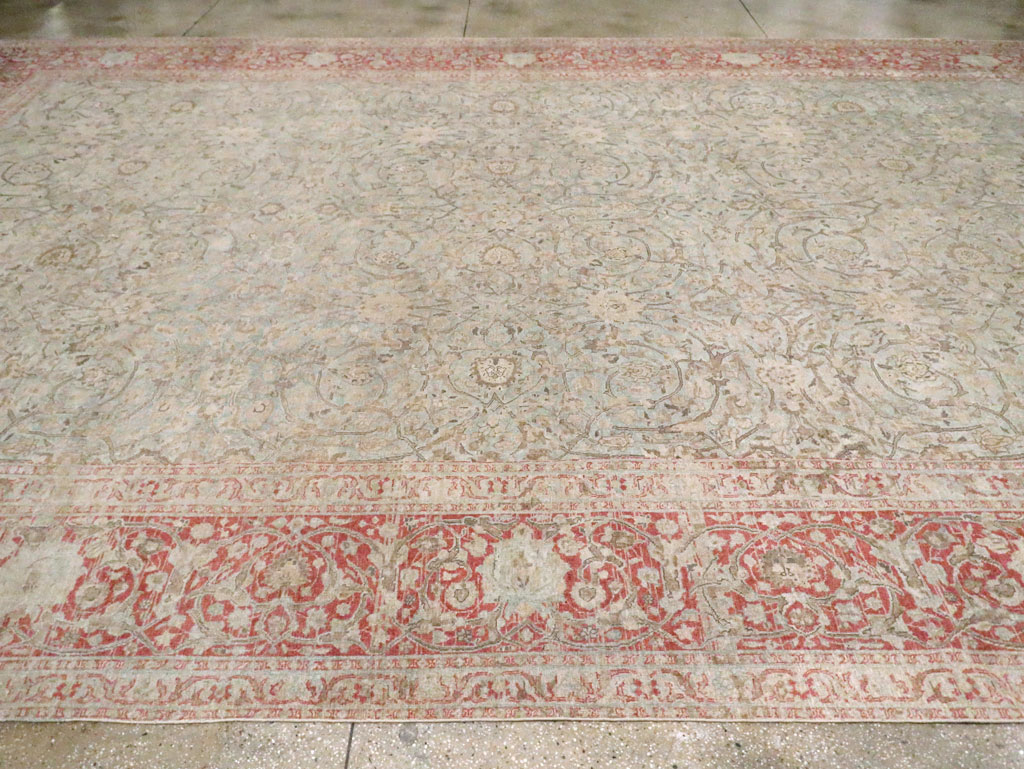 Antique Persian Oversize Tabriz Carpet, No.22460 - Galerie Shabab