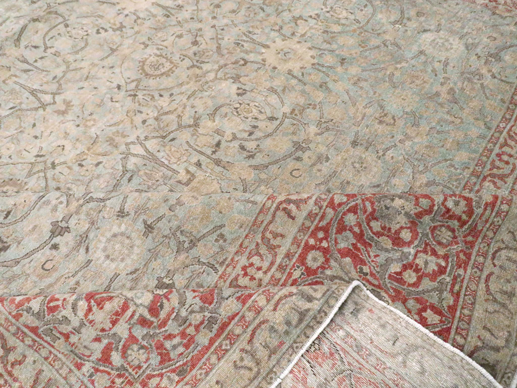 Antique Persian Oversize Tabriz Carpet, No.22460 - Galerie Shabab