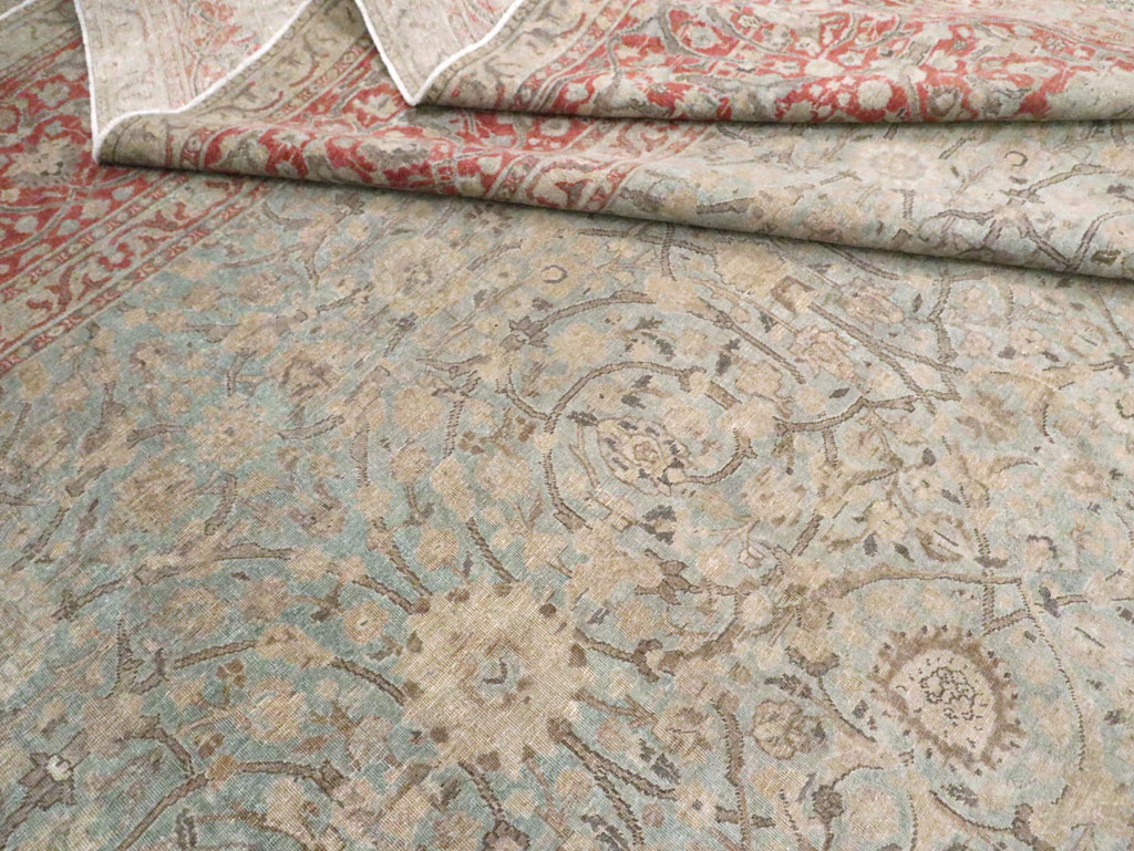 Antique Persian Oversize Tabriz Carpet, No.22460 - Galerie Shabab