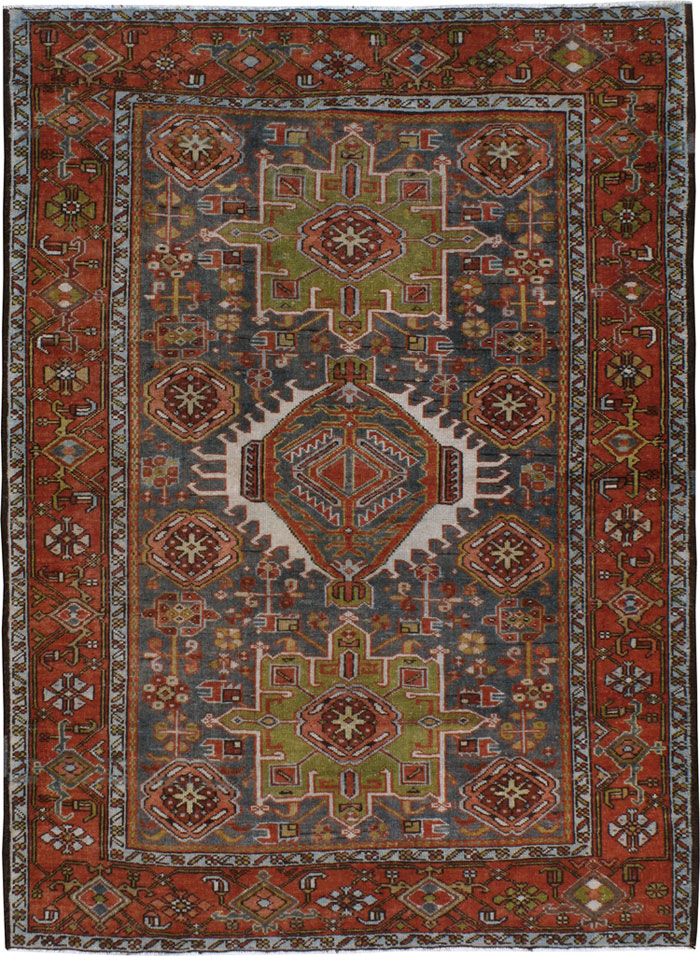 Antique Karajeh Rug, No.22464 - Galerie Shabab