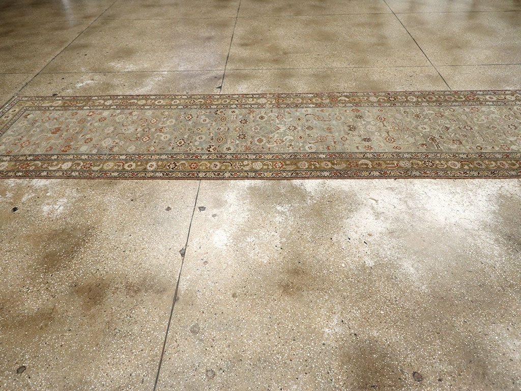 Vintage Persian Malayer Runner, No.22465 - Galerie Shabab