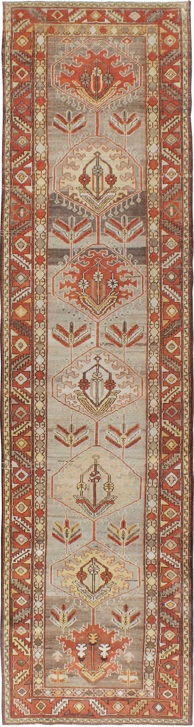 Antique Persian Heriz Runner, No.22467 - Galerie Shabab