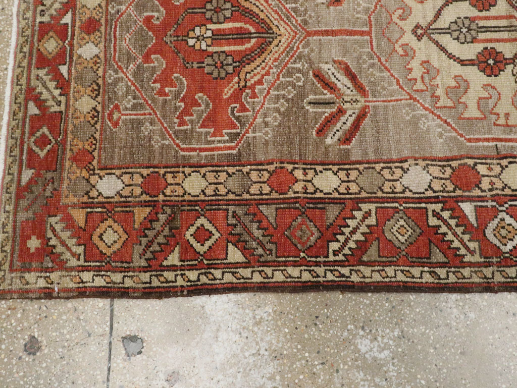 Antique Persian Heriz Runner, No.22467 - Galerie Shabab