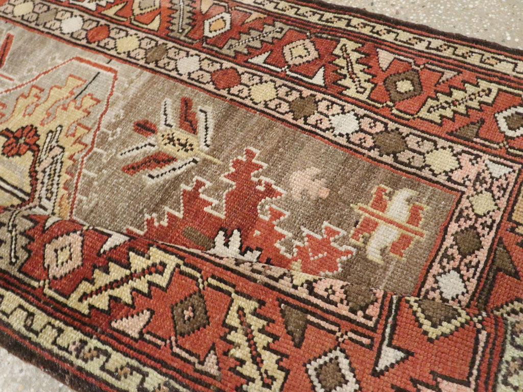 Antique Persian Heriz Runner, No.22467 - Galerie Shabab